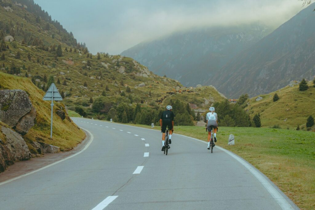 electric bike commuting Switzerland road